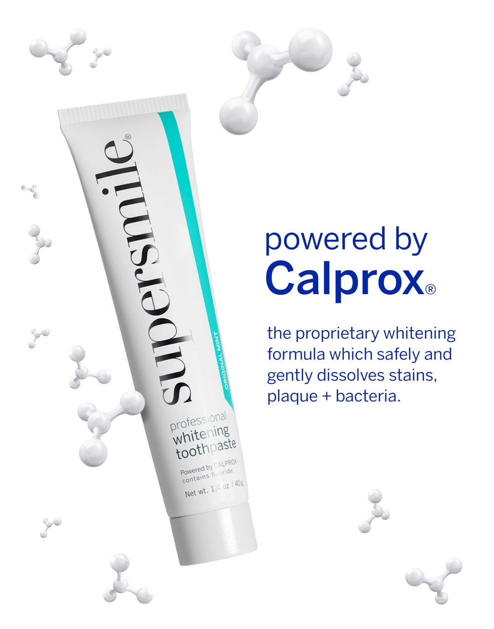 Two-pack Supersmile Original Mint toothpaste 1.4 oz – image 2