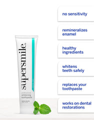 Original Mint flavor packaging for Supersmile toothpaste – image 4