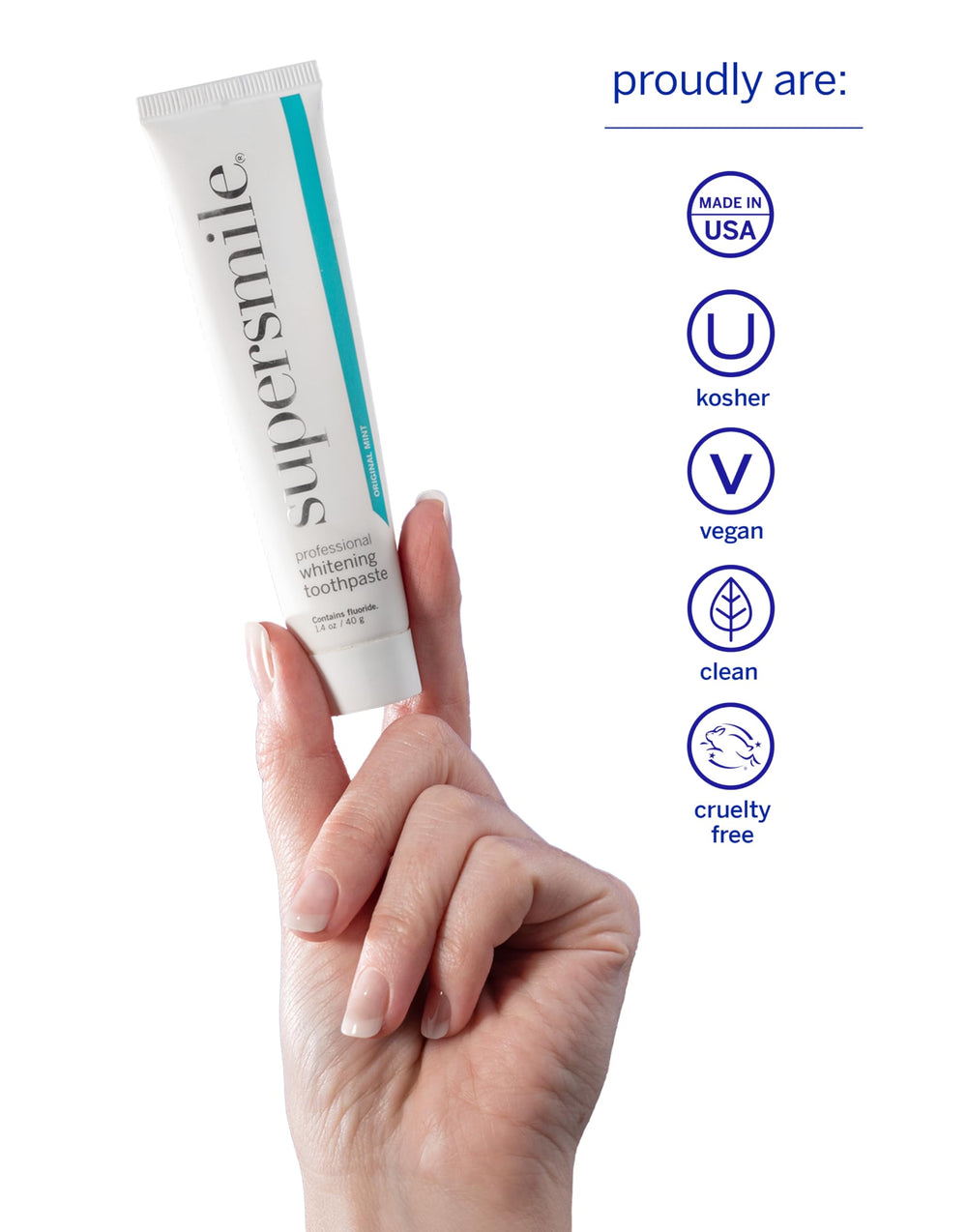 Per-pack labeling for Supersmile toothpaste – image 5
