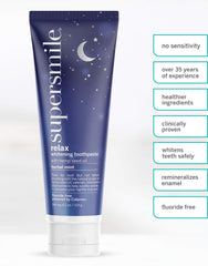 Calprox whitening action visualization for Supersmile Relax