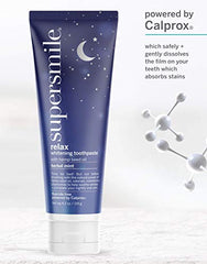 Side view of Supersmile Relax toothpaste 4.2 oz