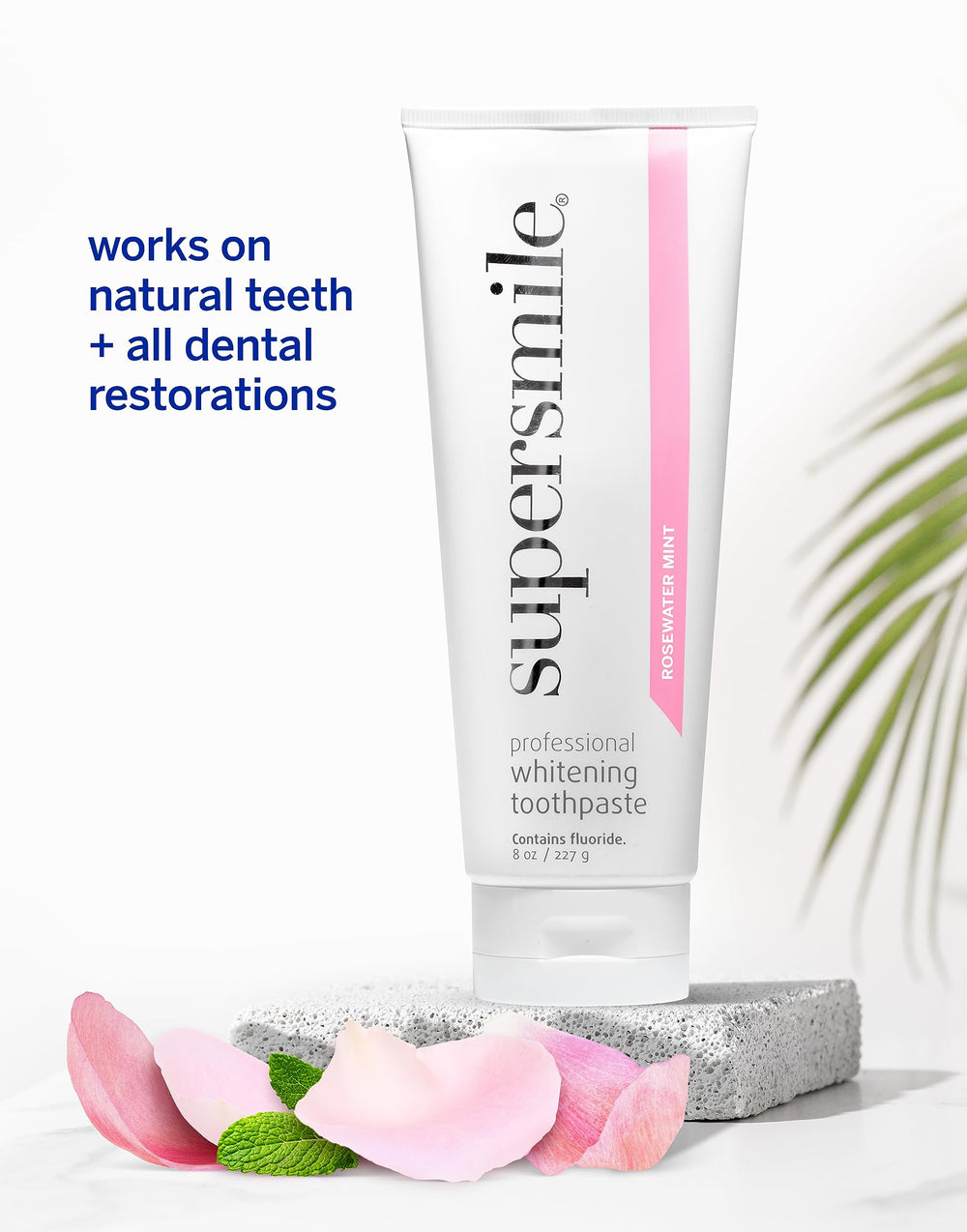 Whitening up to 6 shades claim on packaging