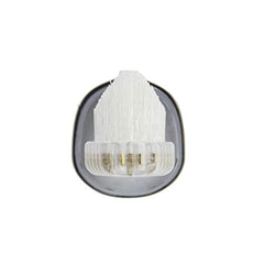 Charcoal replacement brush heads mounted on Zina45 Sonic Pulse toothbrush