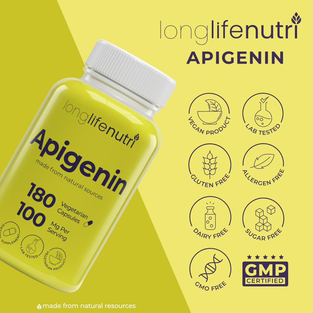 Supplement facts panel on bottle