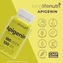 Supplement facts panel on bottle