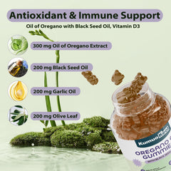 Gummies blended with Elderberry, Olive Leaf, Zinc, Vitamin D3 and Vitamin E