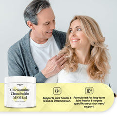 Glucosamine Chondroitin MSM Gel 4 oz close-up