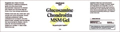 All-natural joint support ingredients: Glucosamine, Chondroitin, MSM, Bromelain