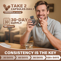 SUPRANOURISH 60-capsule bottle supporting daily wellness.
