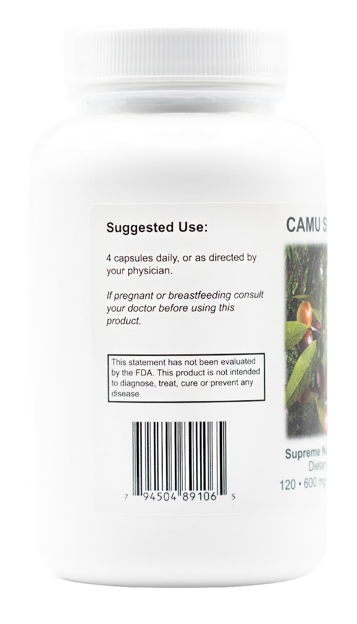 Product packaging for Supreme Nutrition Camu Supreme