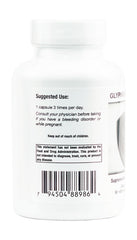 Glypho-X Supreme label notes cGMP standards and lab-tested quality.