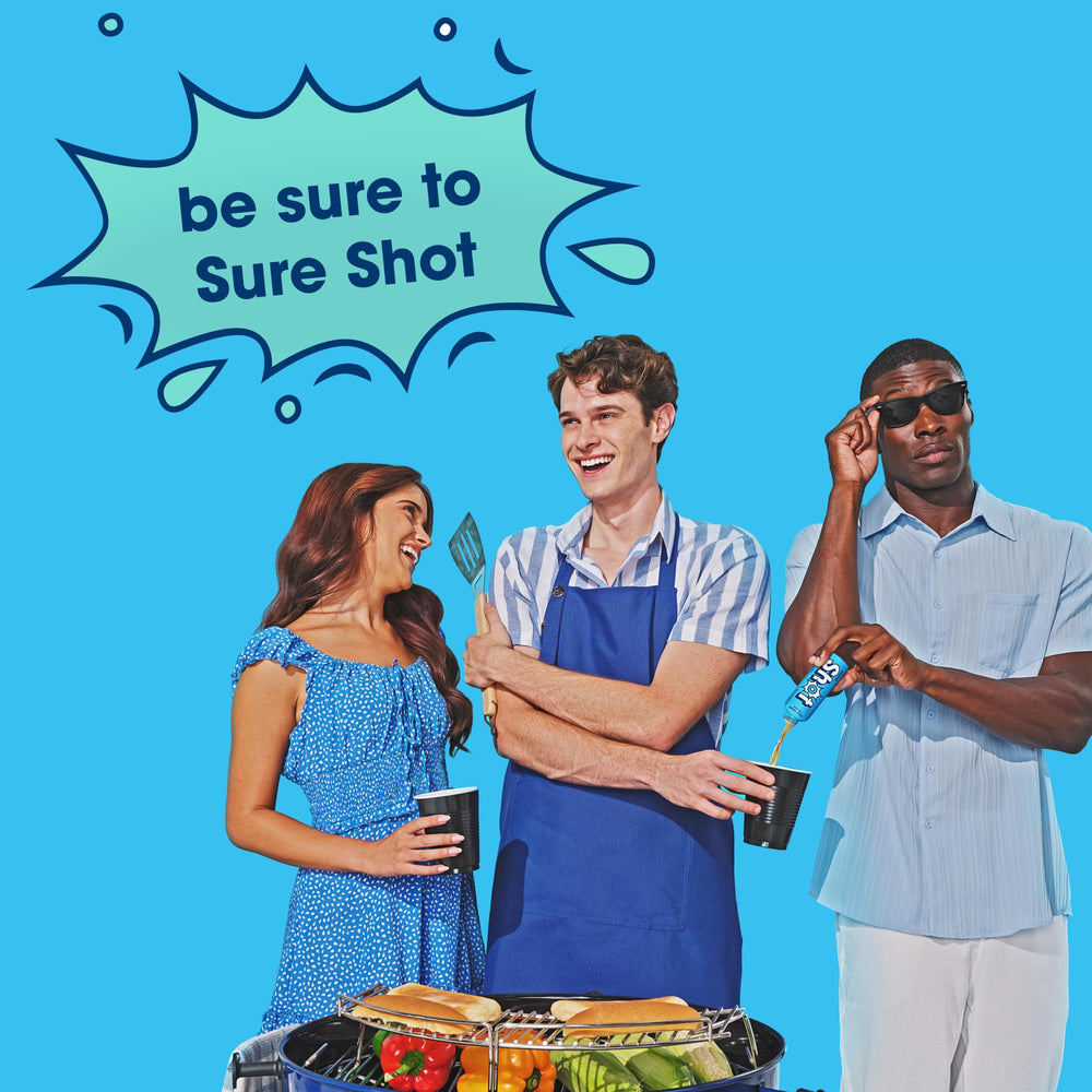 Nutrition facts panel for Sure Shot Citrus Splash