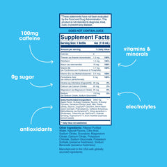 Sure Shot Citrus Splash recovery drink packaging