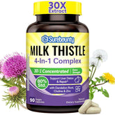 Surebounty 4-in-1 Milk Thistle Complex bottle front label