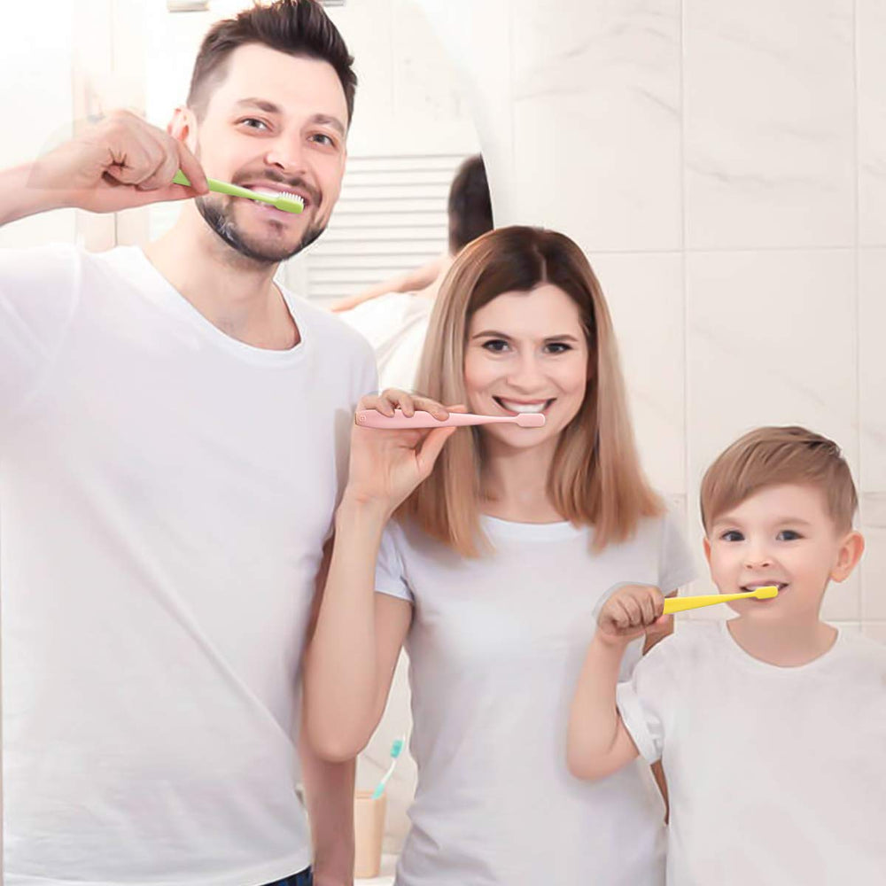 22-holes design aiding faster drying on SUREE toothbrush