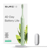 SURI 1.0 pink front view electric toothbrush