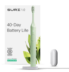 SURI 1.0 pink front view electric toothbrush