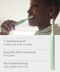 Packaging and plant-based brush heads for SURI 2.0