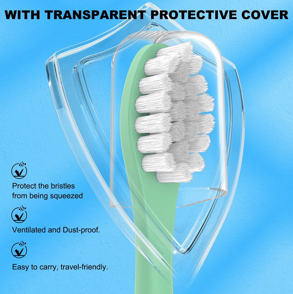 YMPBO refill compatible with SURI Electric Toothbrush, 10 heads