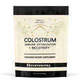 Surthrival Colostrum Powder 6.5oz bottle label