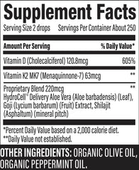 Product packaging and bottle with label