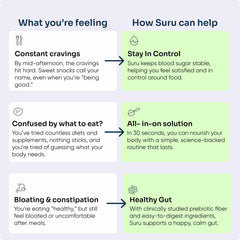 Suru Balance Shake vanilla serving-time setup invites quick breakfast ritual