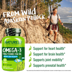 Sustainably sourced from Alaskan Pollock for omega-3