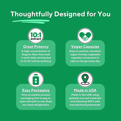 Sustainably sourced Aloe Vera leaves