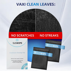 Compact travel-friendly glasses cleaner size