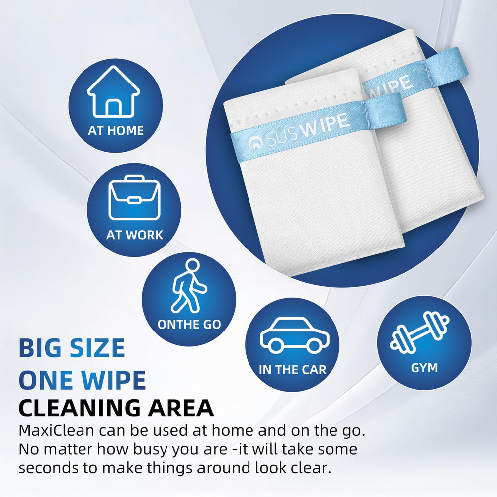 Macro view of microfiber lens cleaner texture