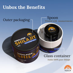 Lab test certificates for Svach Botanicals Shilajit Resin