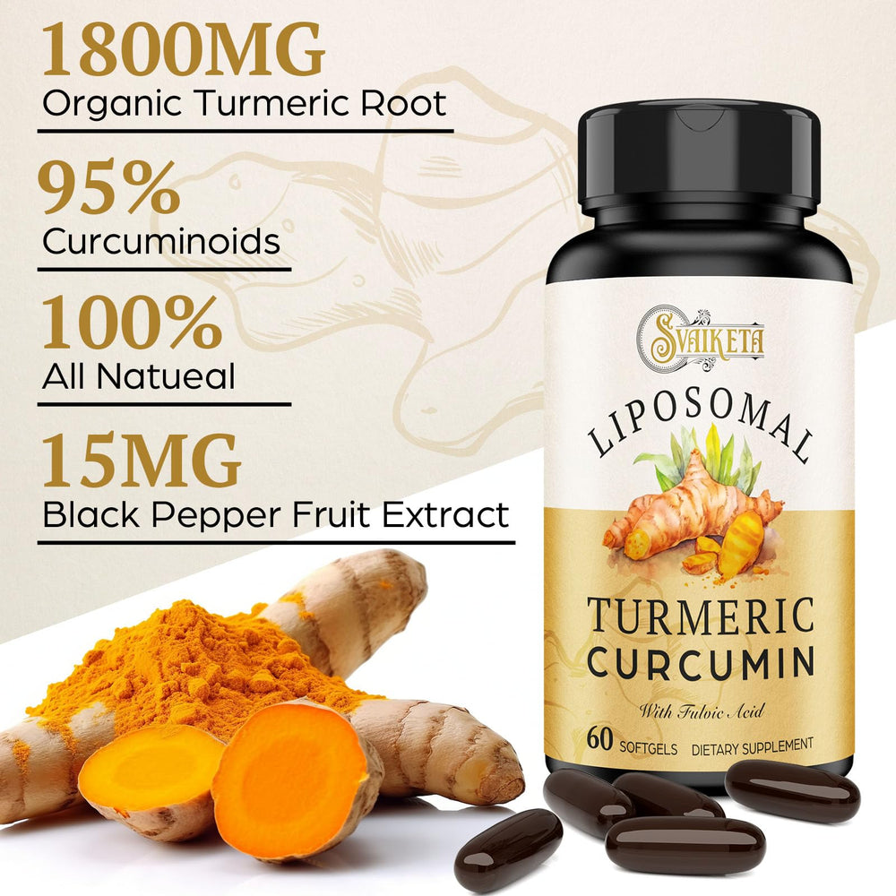 Liposomal delivery technology concept for turmeric curcumin