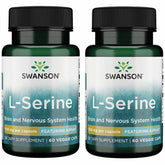 Swanson Ajipure L-Serine bottle label