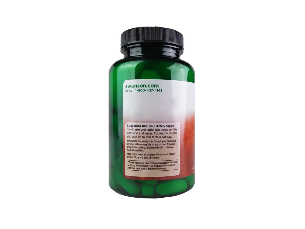 Swanson Allicin garlic nutrient graphic highlights natural garlic source.