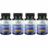 Swanson Apigenin-Bioflavonoid supplement bottle with 4-pack display