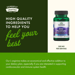 Plant-based ingredients in Swanson L-Arginine formula