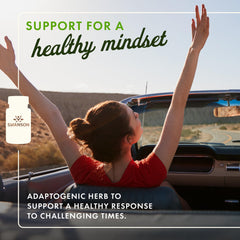 Close-up of Swanson Ashwagandha KSM-66 label on bottle