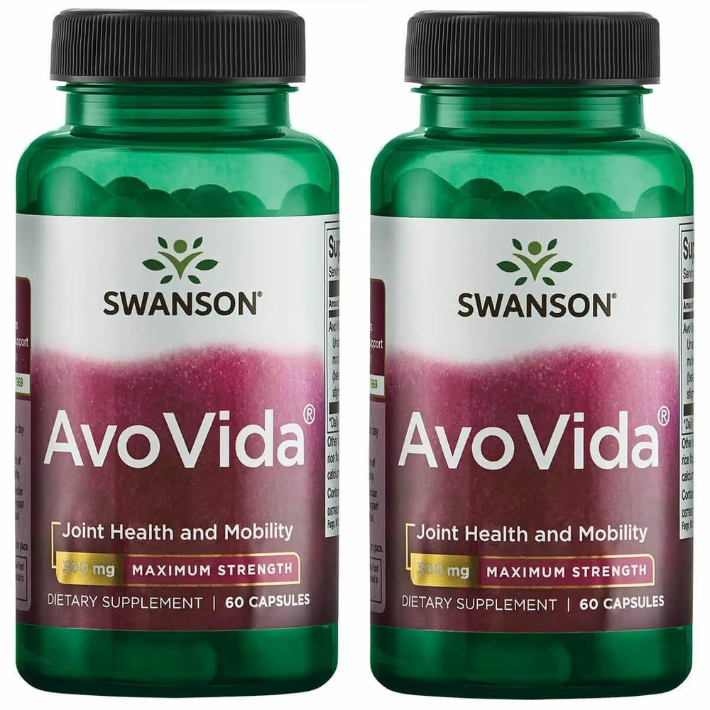 Swanson AvoVida bottle and 2-pack packaging