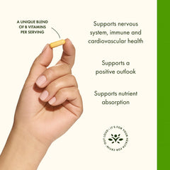 Nutritional facts panel of Swanson B-50 B-Complex