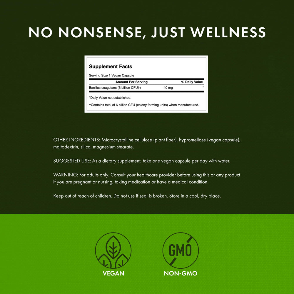 Acid-resistant probiotic capsule graphic