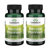Swanson Bacopa Monnieri extract Bacognize 250 mg bottle label