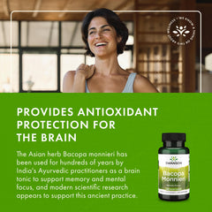 Scientific quality and testing icons for Swanson Bacopa Bacognize