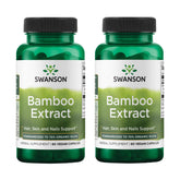 Swanson Bamboo Extract 70% Silica bottle (hero image)