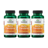 Swanson Beta-Carotene 25,000 IU 300 softgels 3-pack hero image