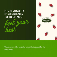 Antioxidant support from beta-carotene