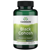 Swanson Black Cohosh Standardized 20 Milligrams bottle – 120 capsules