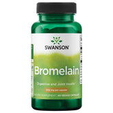 Swanson Bromelain 1200 GDU – 500 mg per capsule, 60 vegetarian capsules
