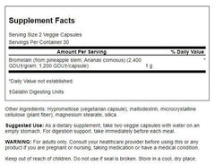 Pineapple-derived bromelain enzyme supporting digestion and joint comfort