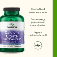 Graphic illustrating the full-spectrum plant-based minerals in Swanson supplement