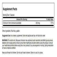 Chromium Picolinate capsules close-up